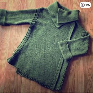 Old Navy Olive Cowl Neck Sweater